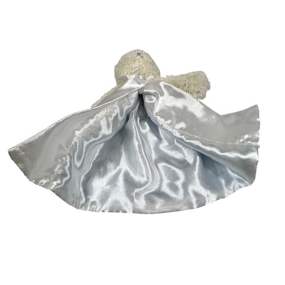 FIRST FRIENDS Plush Bunny Lovey Baby Security Blanket Soft Satin Cape Toy - Picture 6 of 11